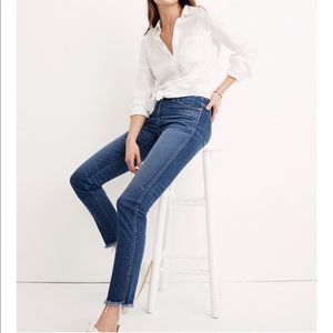 Madewell Raw Hem Jeans